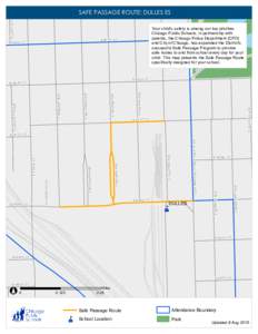 DR S SEL L S LAFAYETTE AVE  SAFE PASSAGE ROUTE: DULLES ES