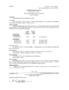 FEC Board  Third Revision of Sheet IRR01-1 Cancelling Second Revision of Sheet IRR01-1 Flathead Electric Cooperative, Inc. RATE SCHEDULE - IRR01