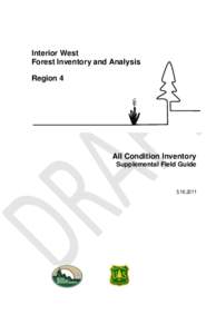 Interior West Forest Inventory and Analysis Region 4 All Condition Inventory Supplemental Field Guide