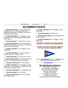 January 2004 HMBYC Newsletter