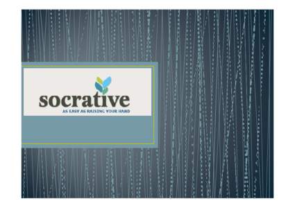 Microsoft PowerPoint - socrative