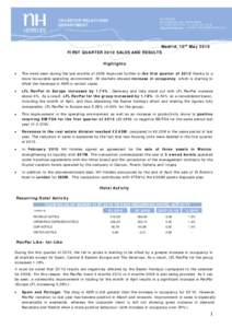 Microsoft Word - NH Hoteles_Sales and Results Q1 2010.doc