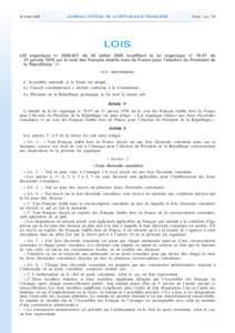 .  22 juillet 2005 JOURNAL OFFICIEL DE LA RÉPUBLIQUE FRANÇAISE