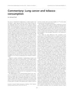 © International Epidemiological AssociationInternational Journal of Epidemiology 2001;30:30–31 Printed in Great Britain