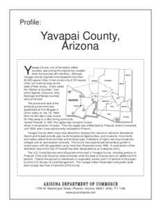 Profile:  Yavapai County, Arizona  Y