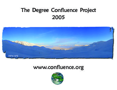 The Degree Confluence Project°N 14°E  www.confluence.org