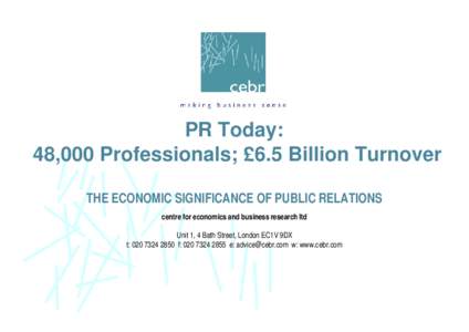 Public opinion / Corporate communication / Blue Rubicon / Public relations / Business / Chartered Institute of Public Relations