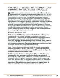 Technology / Financial Crimes Enforcement Network / Project management office / Bank Secrecy Act / Earned value management / Project manager / Project portfolio management / Risk management / Treasury Enterprise Architecture Framework / Project management / Business / Management