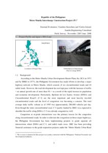 Microsoft Word - Philippines Metro Manila Interchange Project 4 as of 1020.doc