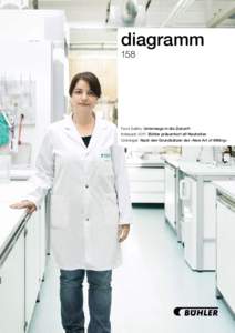 diagramm 158 Food Safety: Unterwegs in die Zukunft Interpack 2011: Bühler präsentiert elf Neuheiten Grüninger: Nach den Grundsätzen der «New Art of Milling»