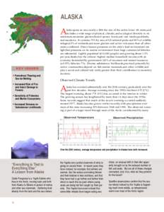 Alaska mega-region from the Overview of Climate Change Impacts on the United States: The Potential Consequences of Climate Variability and Change