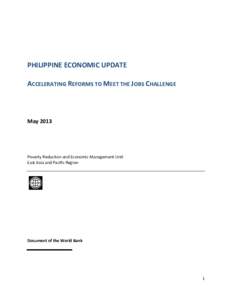 Economic history of Mexico / Gross domestic product / Economy of the Philippines / Economic Crisis and Response in the Philippines