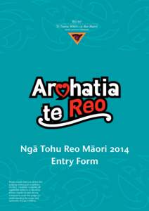 Arohatia te Reo_block logo_2 col