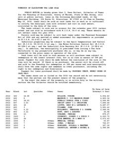 TOWNSHIP OF BLAIRSTOWN TAX LIEN SALE PUBLIC NOTICE is hereby given that I, Dawn Gallant, Collector of Taxes for the Township of Blairstown, County of Warren, State of New Jersey, will sell at public auction, liens on the