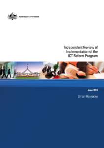 Independent Review of Implementation of the ICT Reform Program