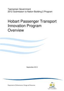 Microsoft Word - 03_Hobart Passenger Transport Innovation Program Overview