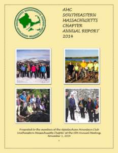 AMC SOUTHEASTERN MASSACHUSETTS CHAPTER ANNUAL REPORT 2014