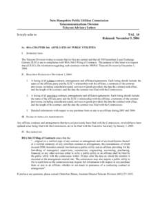 Incumbent local exchange carrier / Contract law / Legal documents / Contract