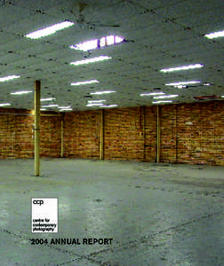 2004 ANNUAL REPORT  MISSION CCP PROFILE