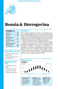 ©Lonely Planet Publications Pty Ltd  Bosnia & Hercegovina Sarajevo......................... 139 Hercegovina...................145 Mostar............................145