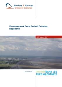 Kennisnetwerk Eems Dollard Duitsland Nederland A&W-rapportin opdracht van