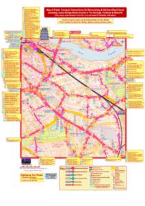 «  Map of Public Transport Connections for Bermondsey & Old Kent Road Areas Monument, St. Paul’s, Holborn,