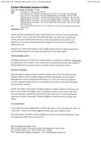 FSC[removed]Email from State Controller 12 Feb - CO Exposure Risks.pdf  Carbon Monoxide Exposure Risks SCC-Vic (State Controller - Fire) Sent: To;