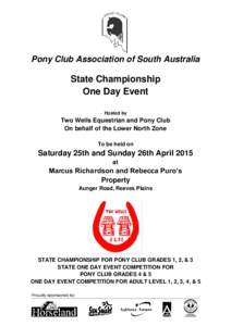 Eventing / Pony Club Association of New South Wales / Olympic sports / Sports / Pony