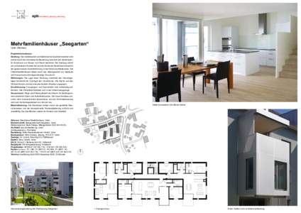 apb architektur planung beratung  Mehrfamilienhäuser „Seegarten“ Uster (Neubau)  Projektinformationen