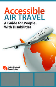 Accessible Air Travel A Guide for People With Disabilities