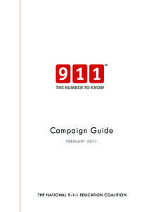Campaign Guide February 2011 The National[removed]Education Coalition  About the Campaign