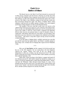 Historic trails and roads in the United States / Oregon Country / Columbia River Gorge / Mount Hood / Mount Hood National Forest / Barlow Road / Joel Palmer / Meek Cutoff / The Dalles /  Oregon / Oregon / Oregon Trail / Geography of the United States