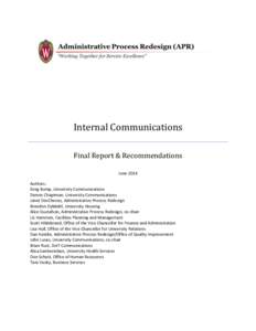 Microsoft Word - Final report Internal Communications.docx