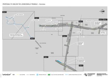 Overview Map - Proposals to unlock the Johnsonville Triangle