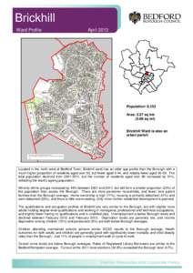 Brickhill Ward Profile April[removed]Population: 8,153