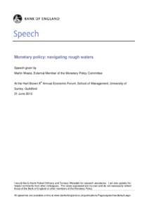 Price indices / Monetary policy / Interest rates / Bank of England / Monetary inflation / Monetary Policy Committee / Consumer Price Index / Euro / Gross domestic product / Economics / Macroeconomics / Inflation