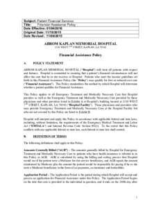 Federal assistance in the United States / Healthcare reform in the United States / Presidency of Lyndon B. Johnson / Medical ethics / Social programs / Medicaid / Emergency Medical Treatment and Active Labor Act / Health insurance / Medicare / Health / Government / Empowering Patients First Act