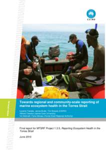 Torres Strait Ecosystem Health MTSRF 135 Final Report