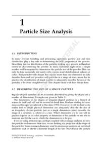 Condensed matter physics / Particle size / Particle-size distribution / Particle / Nanoparticle / Electron / Mean / Brownian motion / Colloidal chemistry / Chemistry / Physics