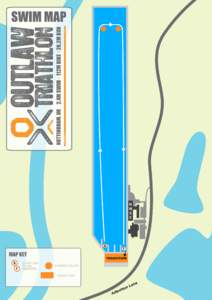 Outlaw Triathlon Swim Map 2015