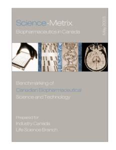 Microsoft Word - Science-Metrix_Biopharmaceuticals_Canada_Final2_R-ExPost_..