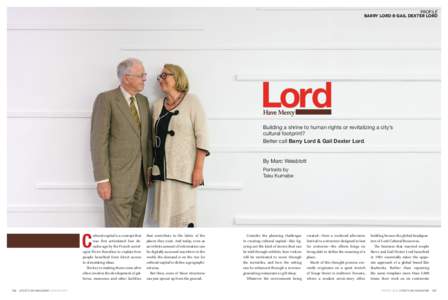 Profile Barry Lord & Gail Dexter Lord Lord Have Mercy