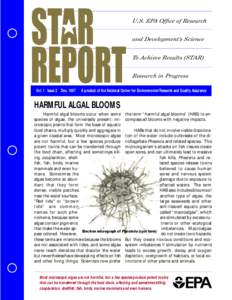 STAR REPORT Vol. 1 Issue 2 Dec[removed]U.S. EPA Office of Research and Development’s Science