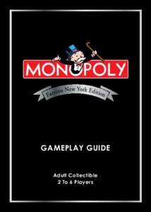 GAMEPLAY GUIDE  Adult Collectible 2 To 6 Players  CHARLES FAZZINO
