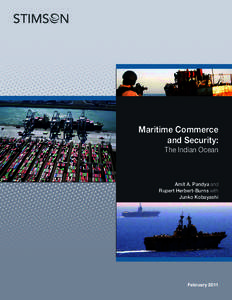 Maritime Commerce and Security: The Indian Ocean Amit A. Pandya and Rupert Herbert-Burns with