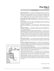 Plan Map 5 Central Bay PLAN MAP NOTES  Oakland North Harbor Area - The Oakland North Harbor has not been included on the