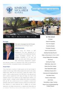 Prep School Bulletin Pri... Kinross Wolaroi School