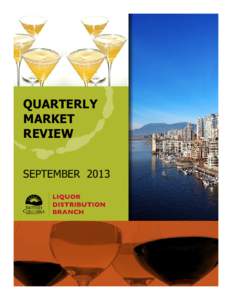 QUARTERLY MARKET REVIEW SEPTEMBER 2013  Table of Contents