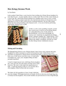 Microsoft Word - How Krispy Kremes Work.doc