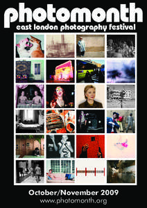 photomonth east london photography festival October/November 2009 www.photomonth.org